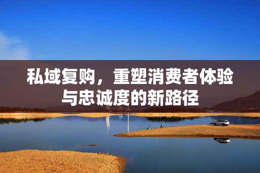 私域复购，重塑消费者体验与忠诚度的新路径