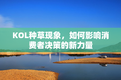 KOL种草现象，如何影响消费者决策的新力量